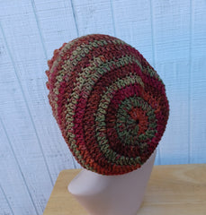 Autumn Colors Slouchy Beanie Hat
