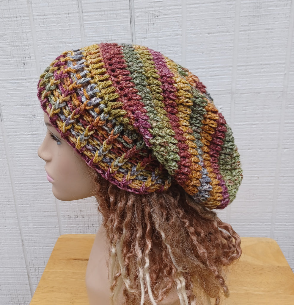 Cinnamon Cedar Slouchy Beanie Hat