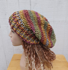 Cinnamon Cedar Slouchy Beanie Hat