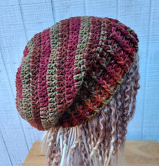 Autumn Colors Slouchy Beanie Hat