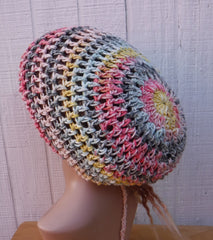 City Beat cotton slouchy beanie small dread tam hat summer beanie