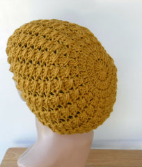 Choose color Handmade Textured Slouchy Beanie, soft woman slouchy hat